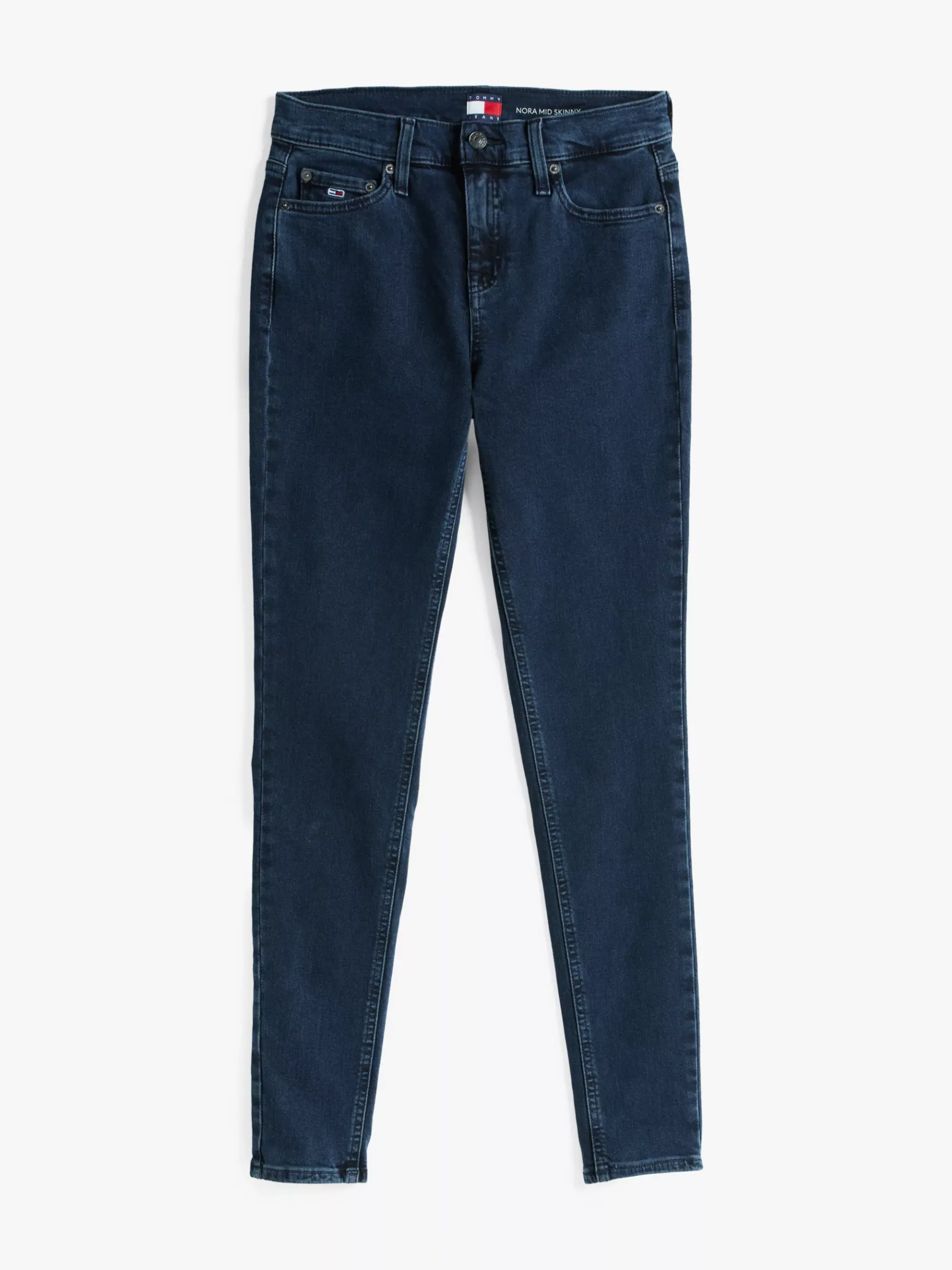 Tommy Hilfiger Nora Skinny Jeans mit mittelhohem Bund DENIM BLUE BLACK Fashion