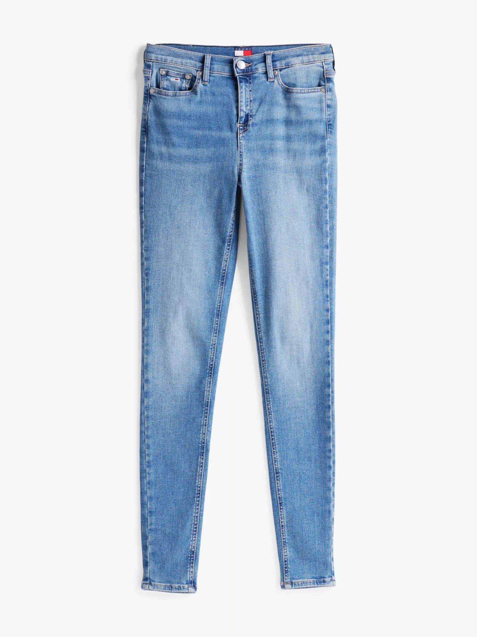 Tommy Hilfiger Nora Skinny Jeans mit mittelhohem Bund DENIM MEDIUM Discount