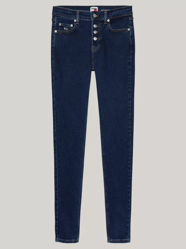 Tommy Hilfiger Nora Skinny Jeans mit mittelhohem Bund DENIM DARK Clearance