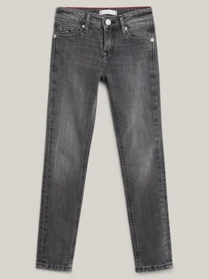 Tommy Hilfiger Nora Skinny Jeans mit mittelhohem Bund BLACKUSED Store