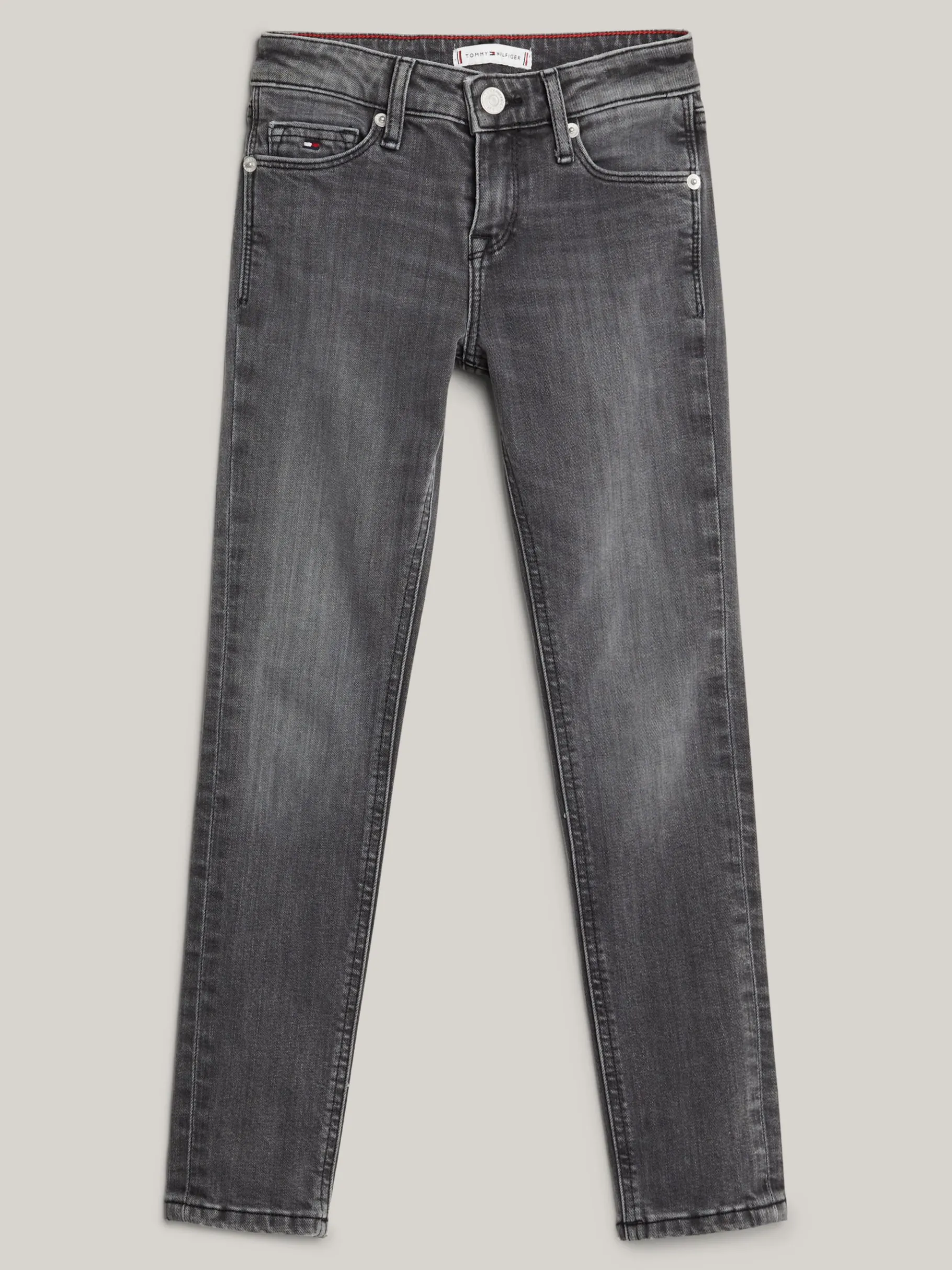 Tommy Hilfiger Nora Skinny Jeans mit mittelhohem Bund BLACKUSED Store