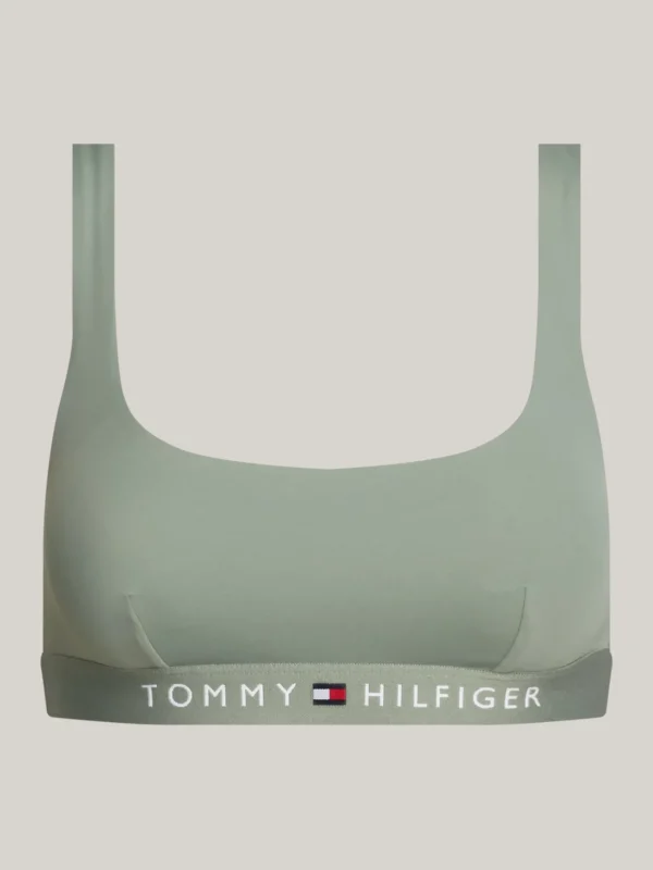 Tommy Hilfiger Original Bralette-Bikinioberteil STONEWASH GREEN Discount