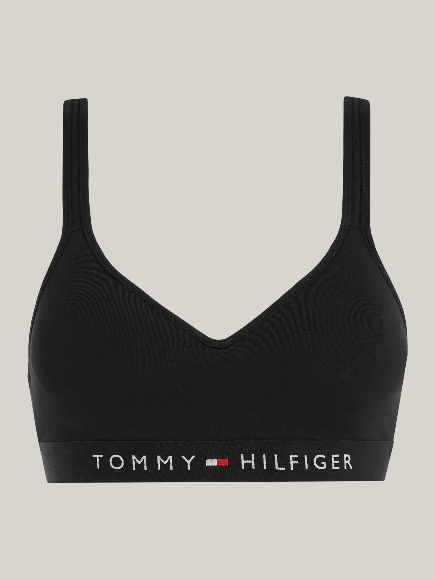 Tommy Hilfiger Original gepolstertes Push-up-Bralette BLACK Fashion