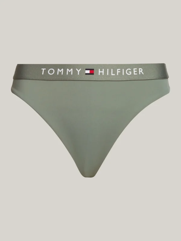 Tommy Hilfiger Original klassische Bikinihose STONEWASH GREEN Discount