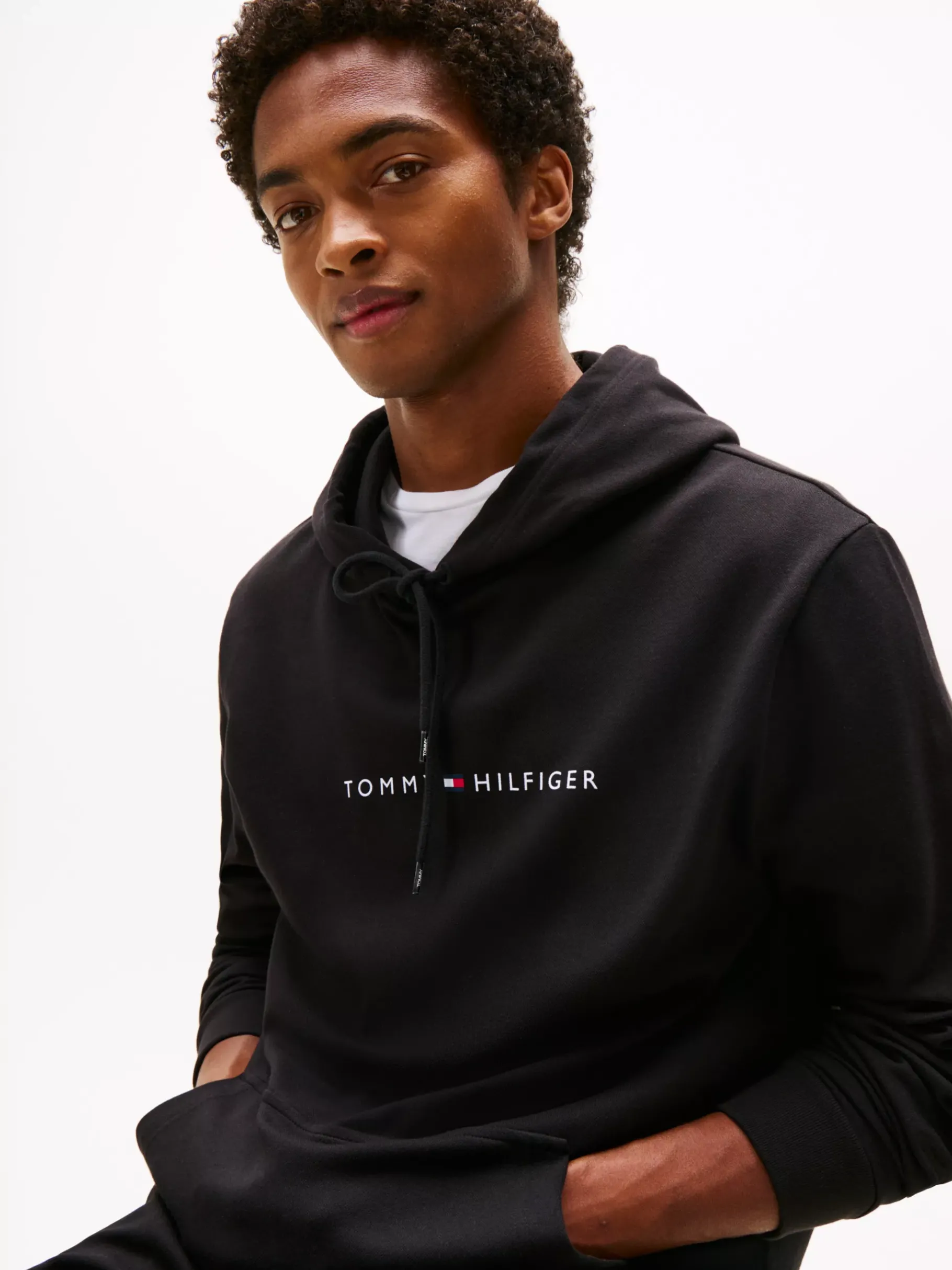 Tommy Hilfiger Original Lounge-Hoodie BLACK Cheap