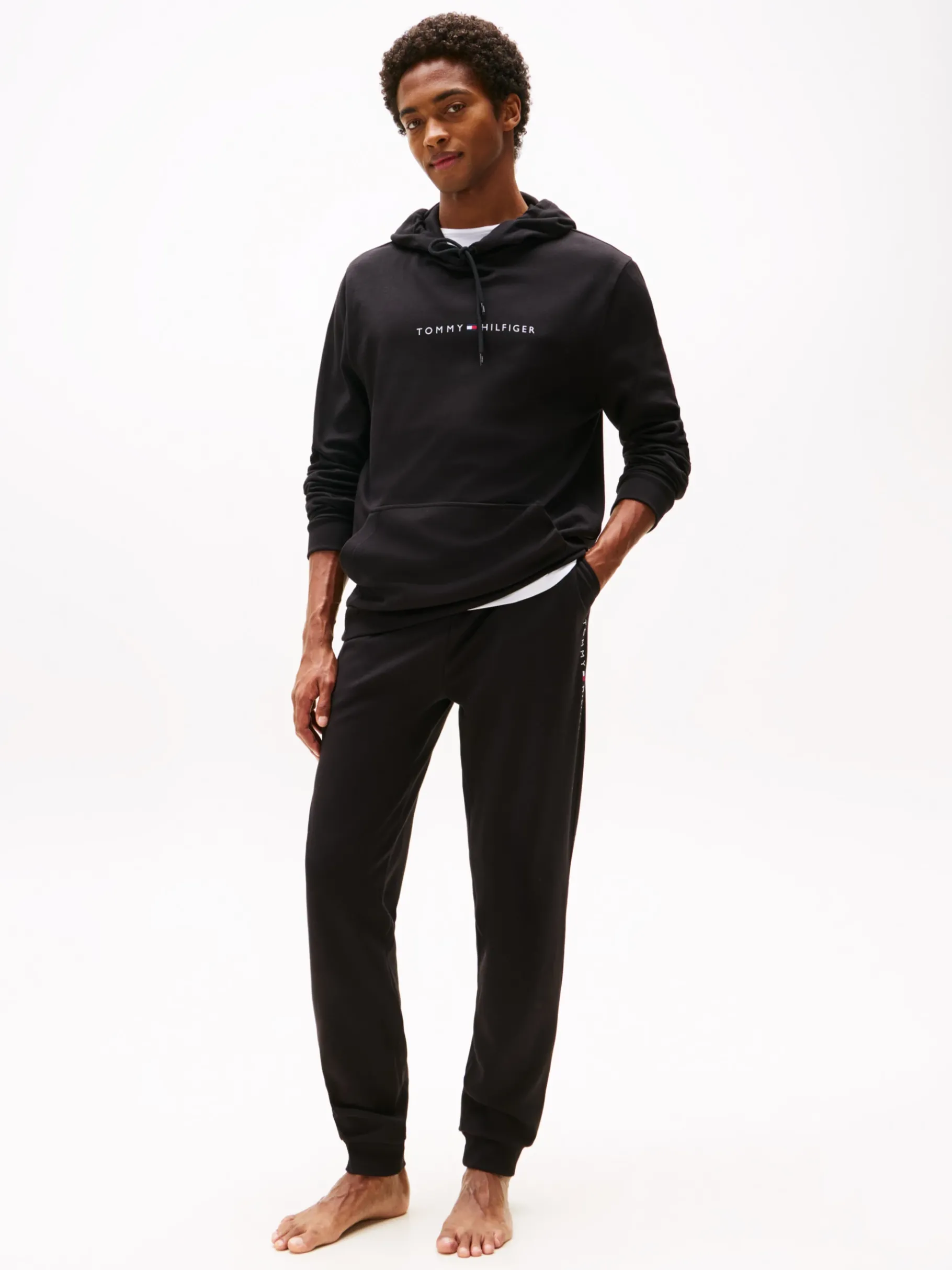 Tommy Hilfiger Original Lounge-Hoodie BLACK Cheap