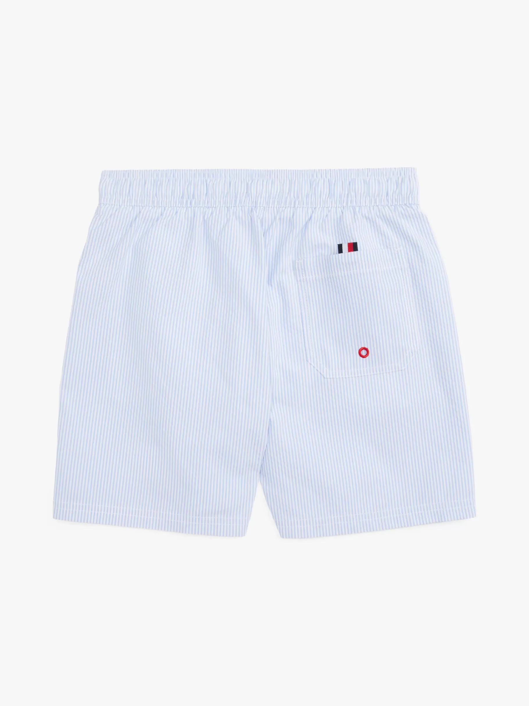 Tommy Hilfiger Original mittellange Badeshorts ITHACA WHITE SWEET BLUE New