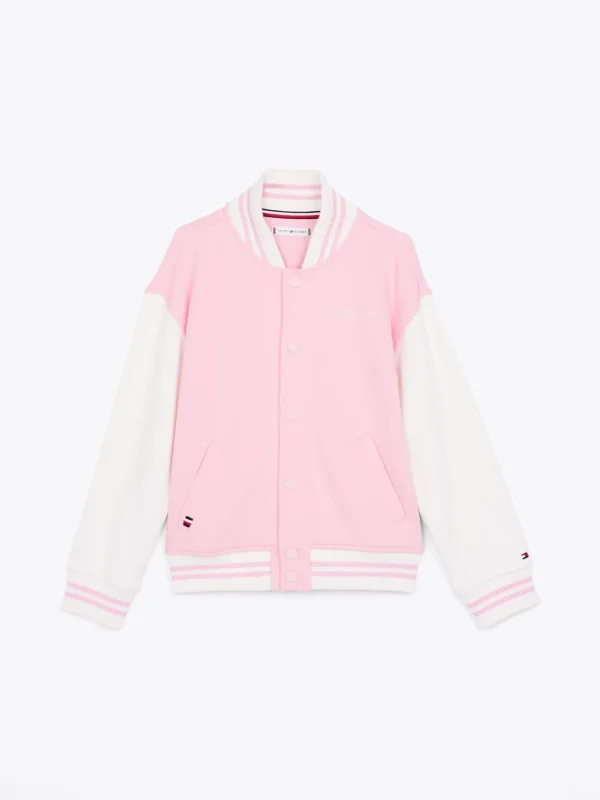 Tommy Hilfiger Oversized Fit Bomberjacke PINK SUGAR Online