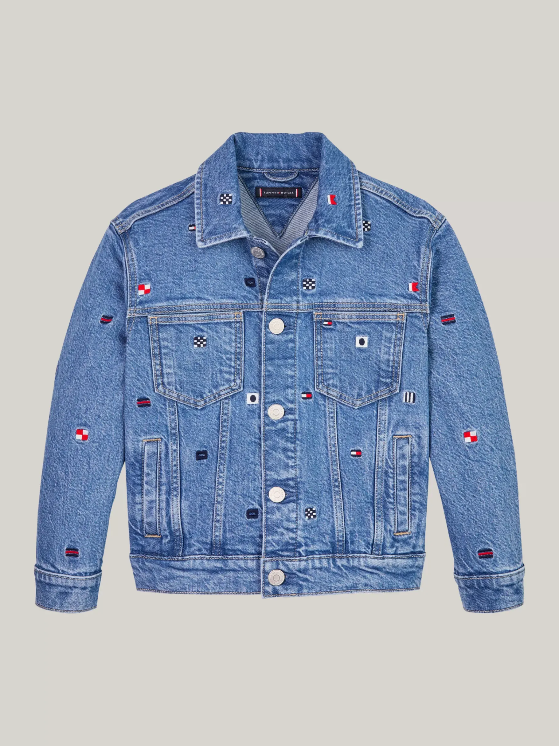 Tommy Hilfiger Oversized Fit Jeans-Truckerjacke CRITTER Best Sale