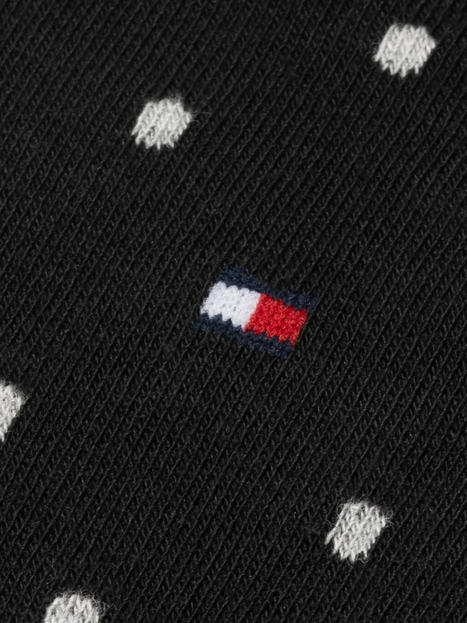 Tommy Hilfiger 1 Paar gepunktete Metallic-Socken BLACK Best