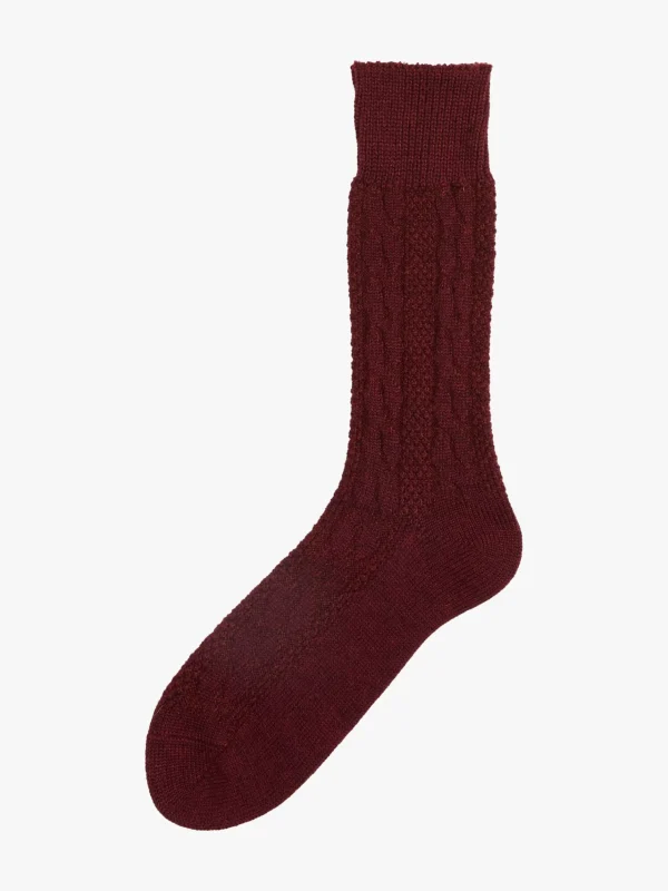 Tommy Hilfiger 1 Paar Socken mit Shadow-Karo DEEP ROUGE Flash Sale