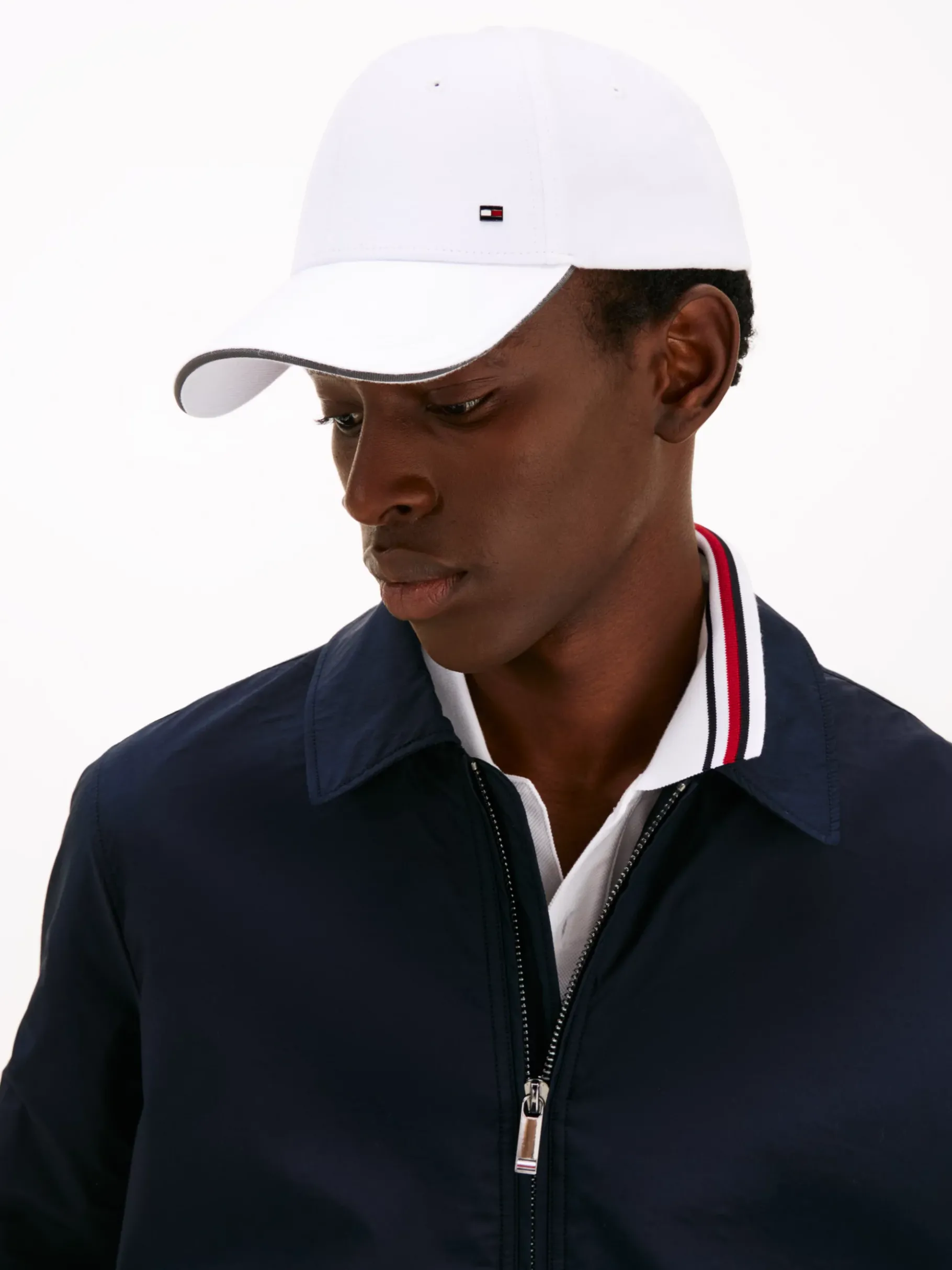 Tommy Hilfiger 6-Panel-Baseball-Cap aus Flanell TH OPTIC WHITE Cheap