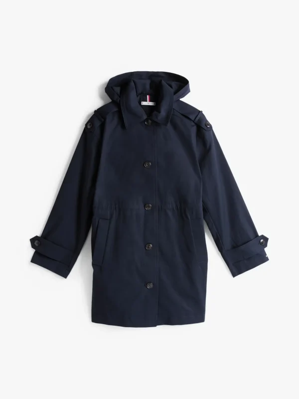 Tommy Hilfiger Parka mit Kapuze und Bündchen-Riemen DESERT SKY Outlet
