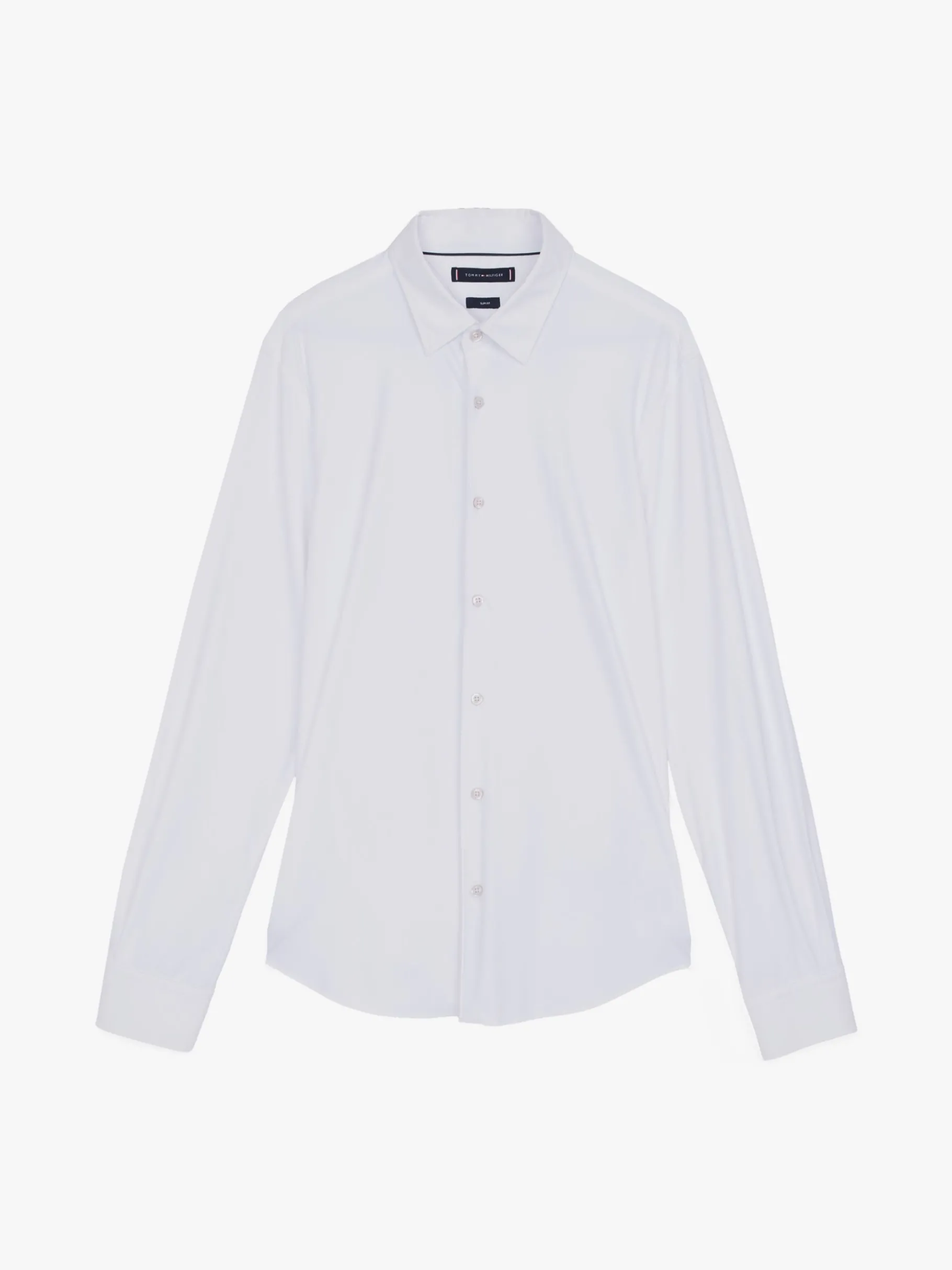 Tommy Hilfiger Performance Slim Fit Hemd aus Strick OPTIC WHITE Shop