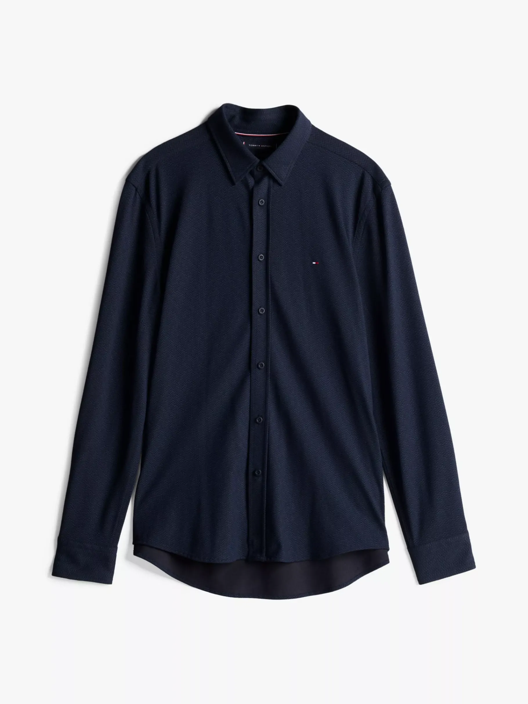 Tommy Hilfiger Performance Slim Fit Piqué-Poloshirt NIGHT SKY PRT Best