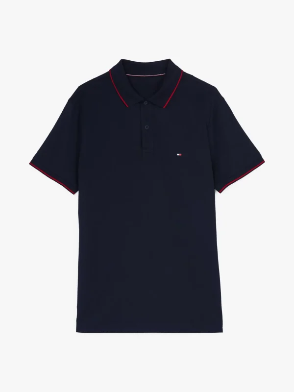 Tommy Hilfiger Performance TH Flex Regular Fit Stretch-Poloshirt DESERT SKY Outlet