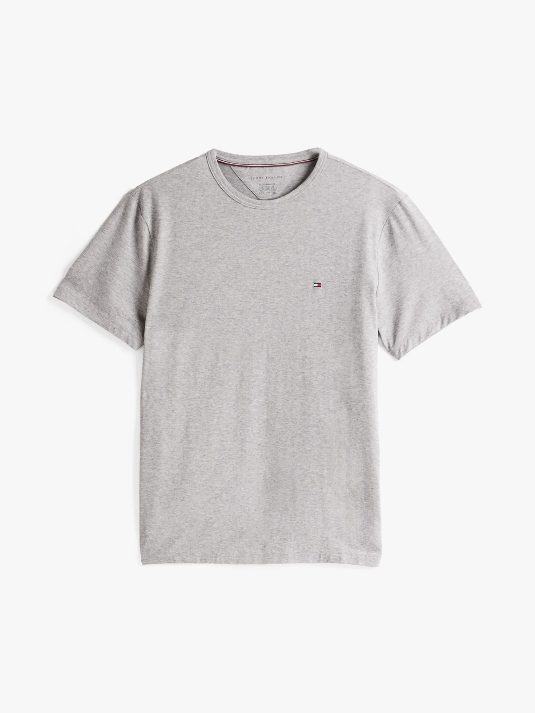 Tommy Hilfiger Performance TH Flex T-Shirt MEDIUM GREY HEATHER Discount