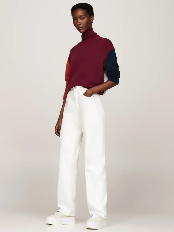 Tommy Hilfiger Plateau-Sneaker aus Leder mit TH-Monogramm NEWSPRINT Cheap