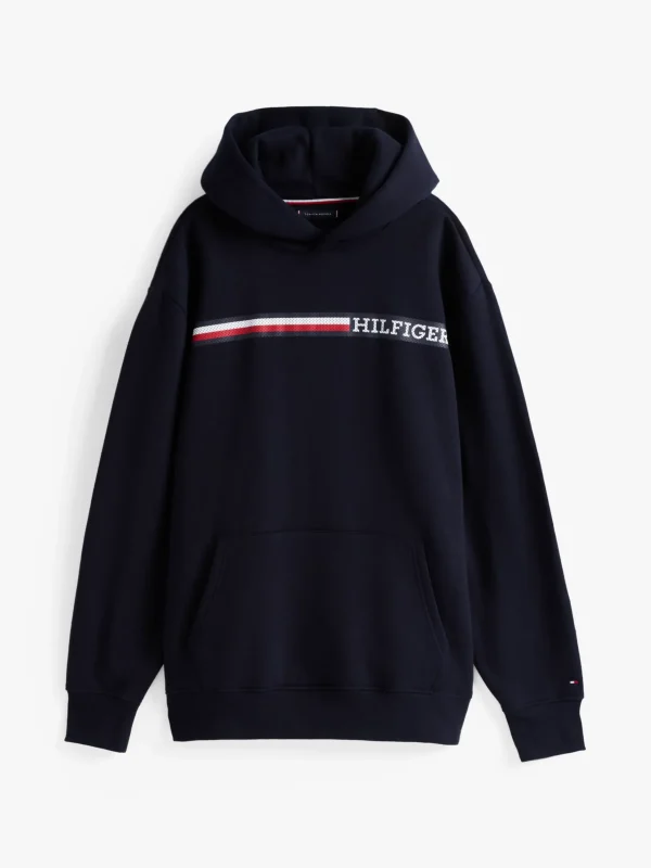 Tommy Hilfiger Plus Hoodie mit Hilfiger-Monotype-Logo DESERT SKY Best