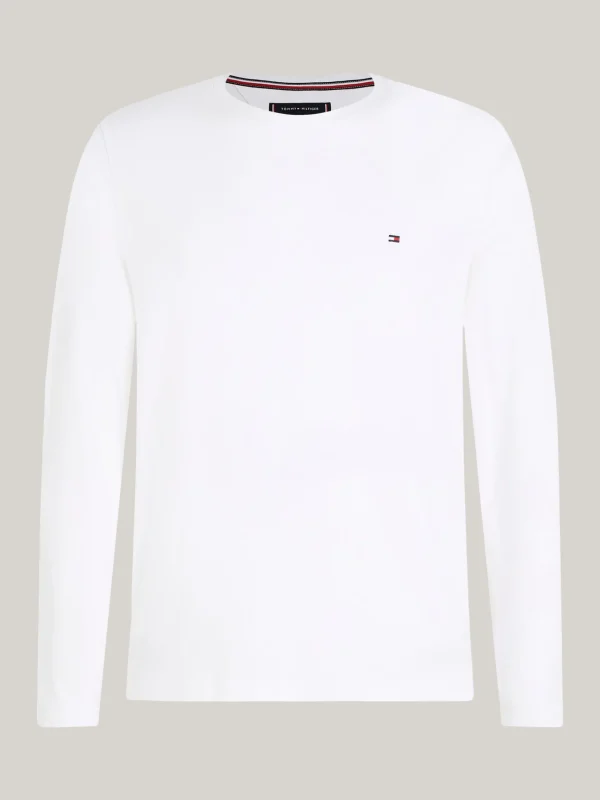 Tommy Hilfiger Plus Slim Fit Langarmshirt WHITE Cheap