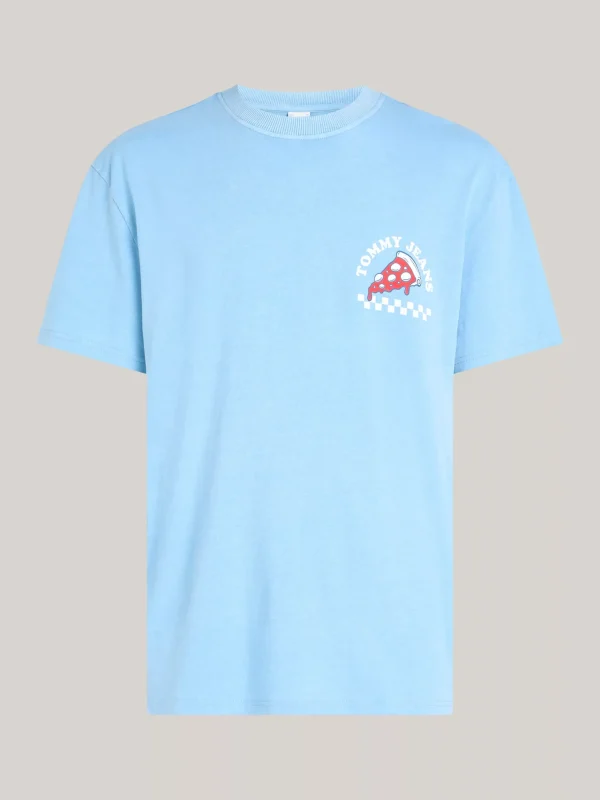 Tommy Hilfiger Plus T-Shirt mit Grafik am Rücken WESTSIDE BLUE Best