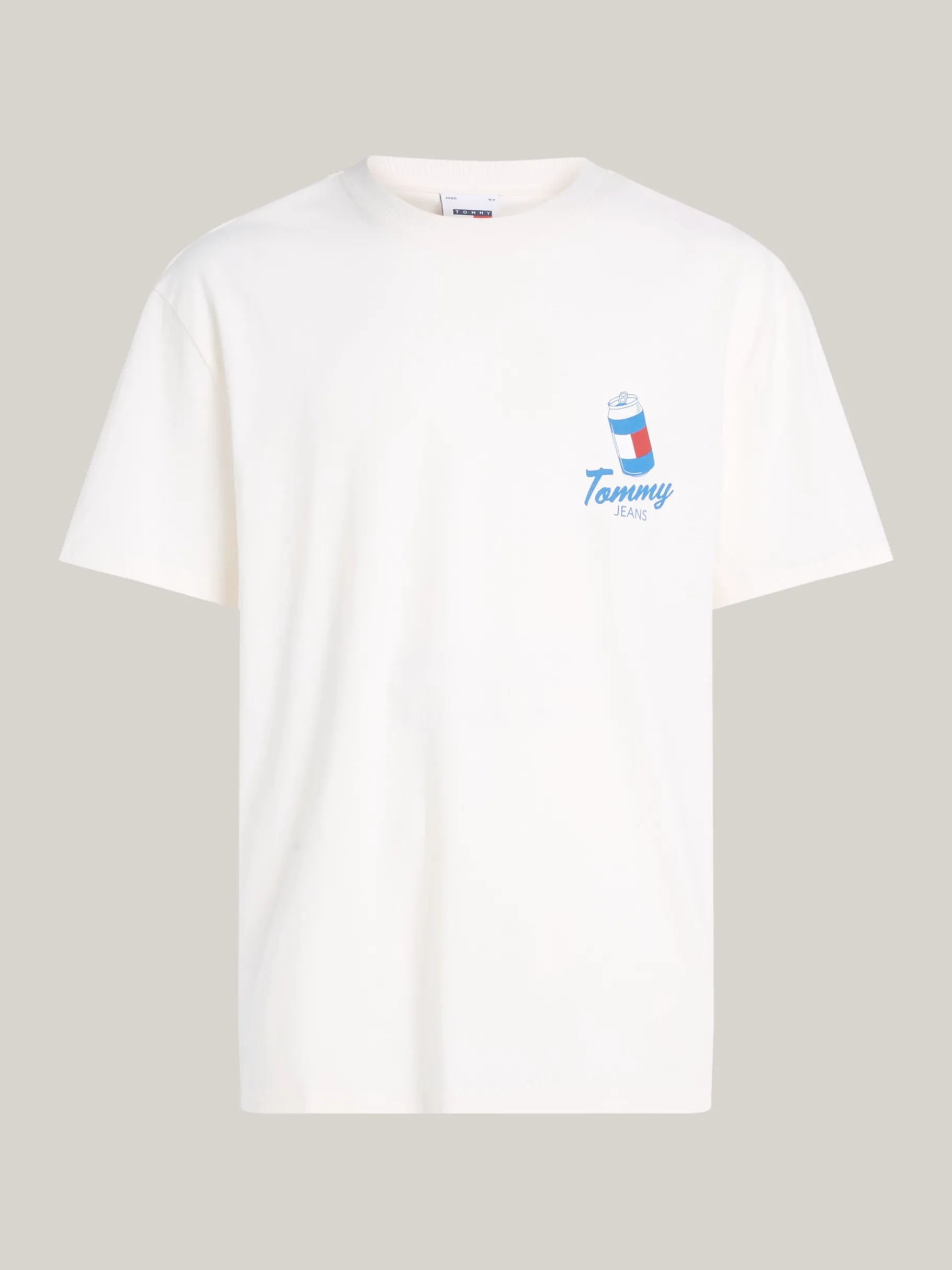 Tommy Hilfiger Plus T-Shirt mit Grafik am Rücken ANCIENT WHITE New