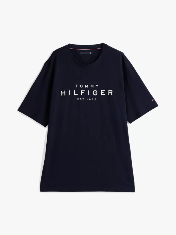 Tommy Hilfiger Plus T-Shirt mit Logo DESERT SKY Online