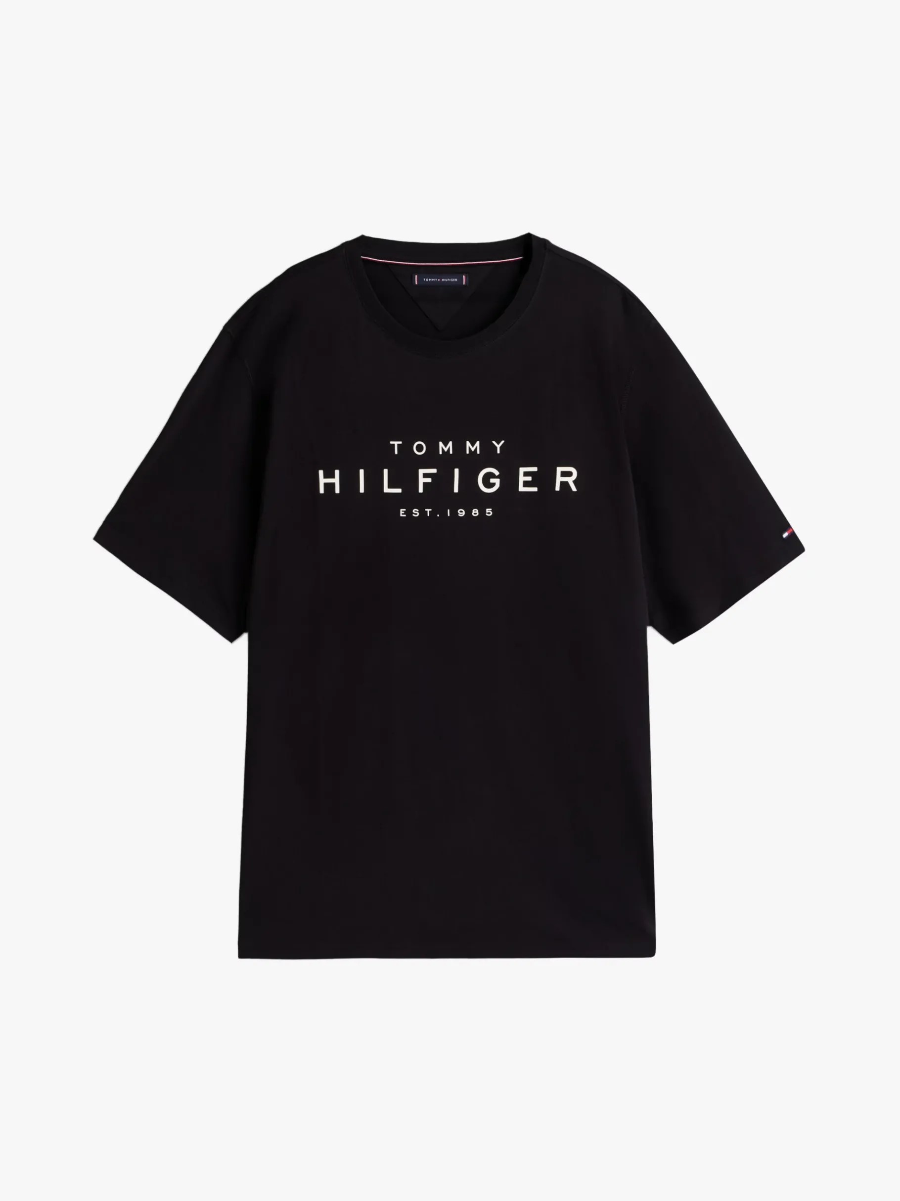 Tommy Hilfiger Plus T-Shirt mit Logo BLACK Outlet