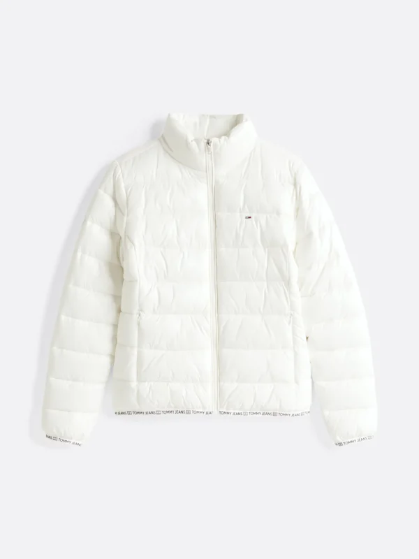 Tommy Hilfiger Puffer-Jacke mit Hochglanz-Finish ECRU Clearance