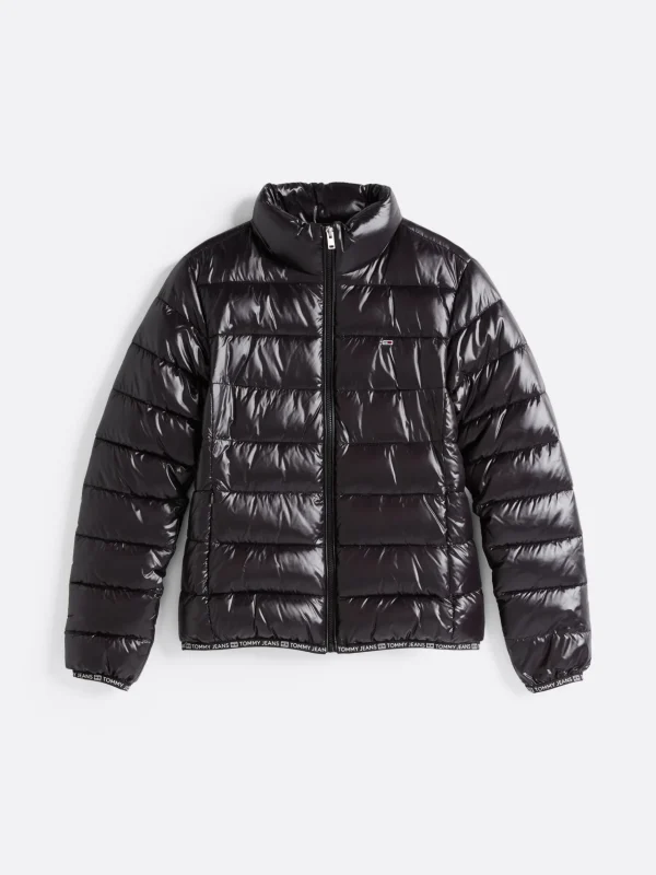 Tommy Hilfiger Puffer-Jacke mit Hochglanz-Finish BLACK Hot