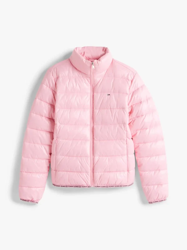 Tommy Hilfiger Puffer-Jacke mit Hochglanz-Finish PINK SUGAR Fashion
