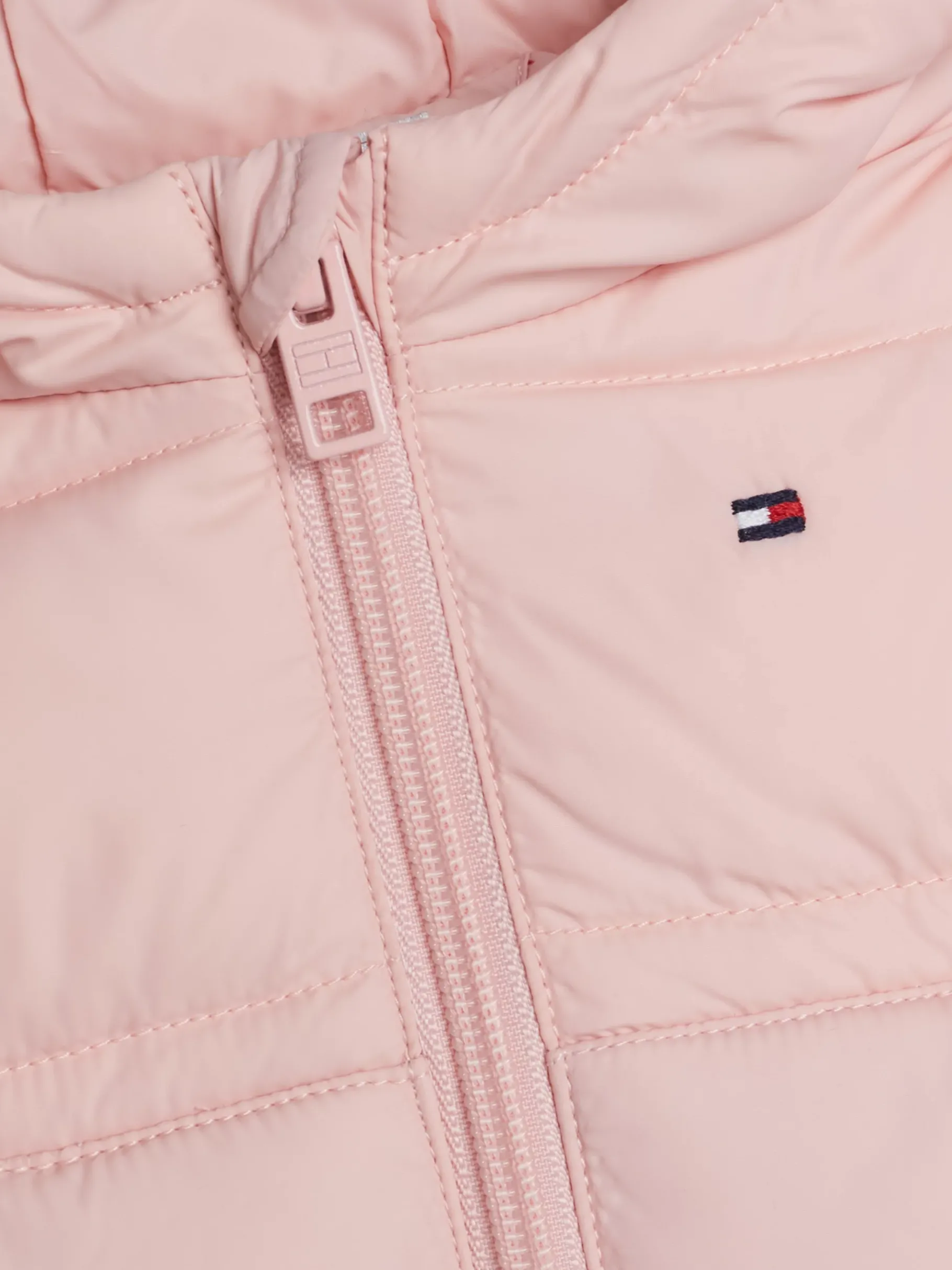 Tommy Hilfiger Puffer-Jacke mit Kapuze SOFT ROSE Store