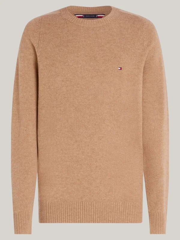 Tommy Hilfiger Pullover aus reiner Wolle SAFARI CANVAS HEATHER Discount