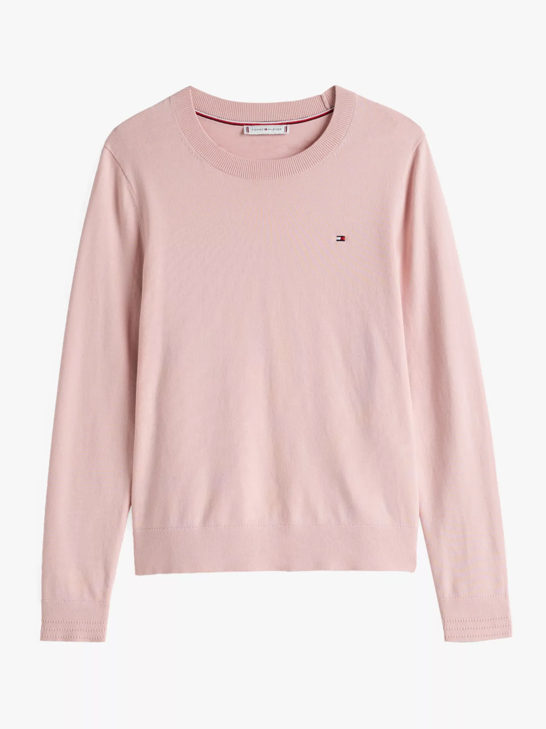Tommy Hilfiger Pullover mit Rundhalsausschnitt FOGGY PINK Best Sale