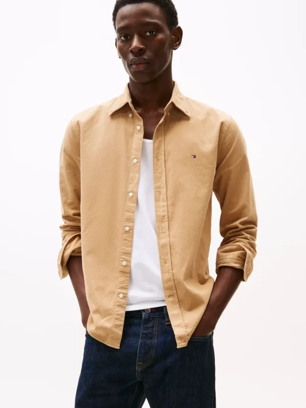 Tommy Hilfiger Regular Fit Cord-Hemd SAFARI CANVAS Best Sale