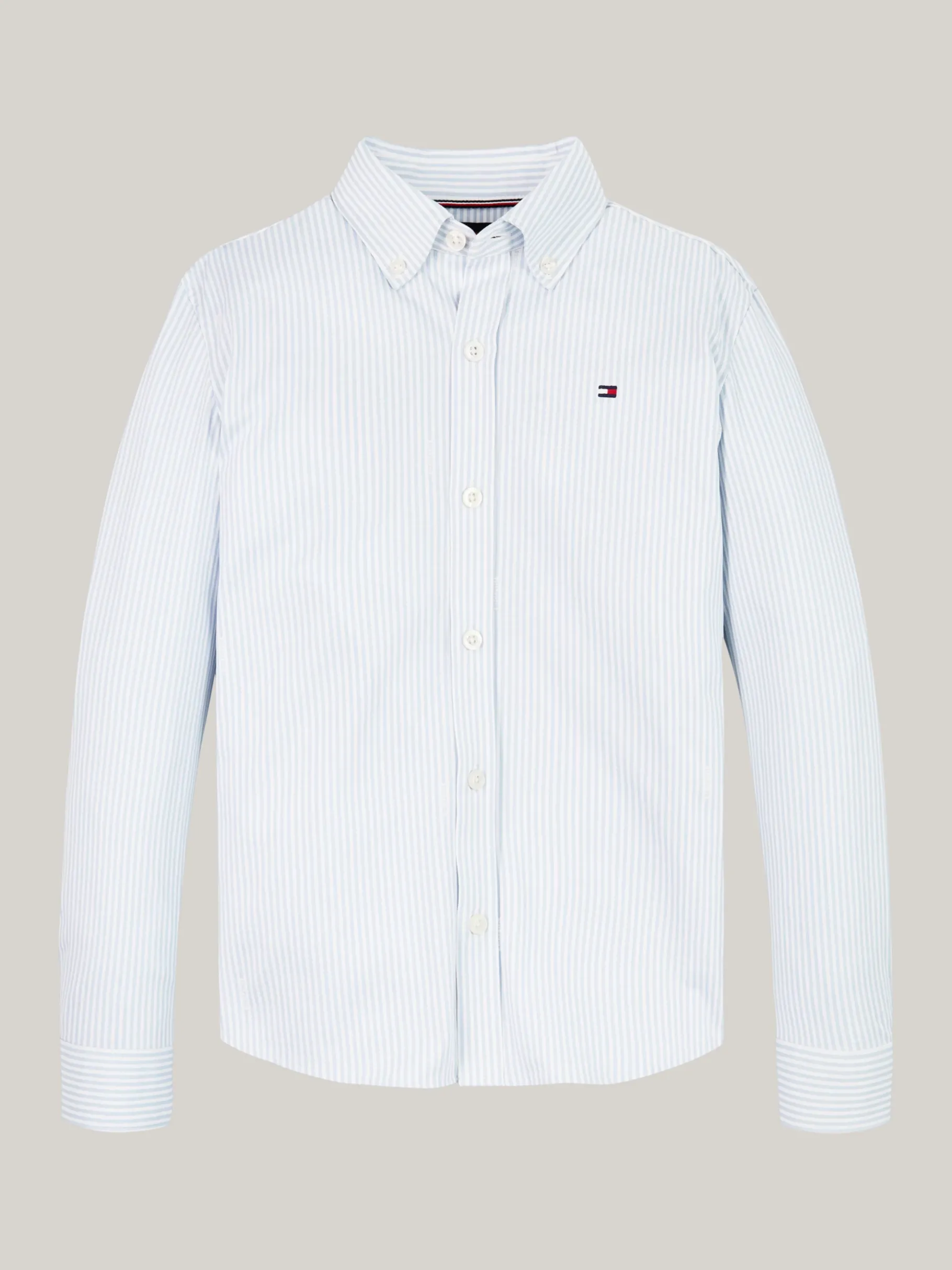 Tommy Hilfiger Regular Fit Hemd mit Button-down-Kragen BREEZY BLUE STRIPES Hot
