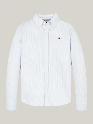 Tommy Hilfiger Regular Fit Hemd mit Button-down-Kragen BREEZY BLUE STRIPES Hot