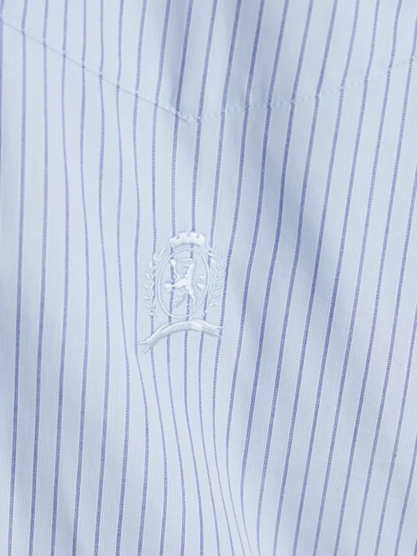 Tommy Hilfiger Regular Fit Hemd mit Karo-Streifen-Design VESSEL BLUE Best