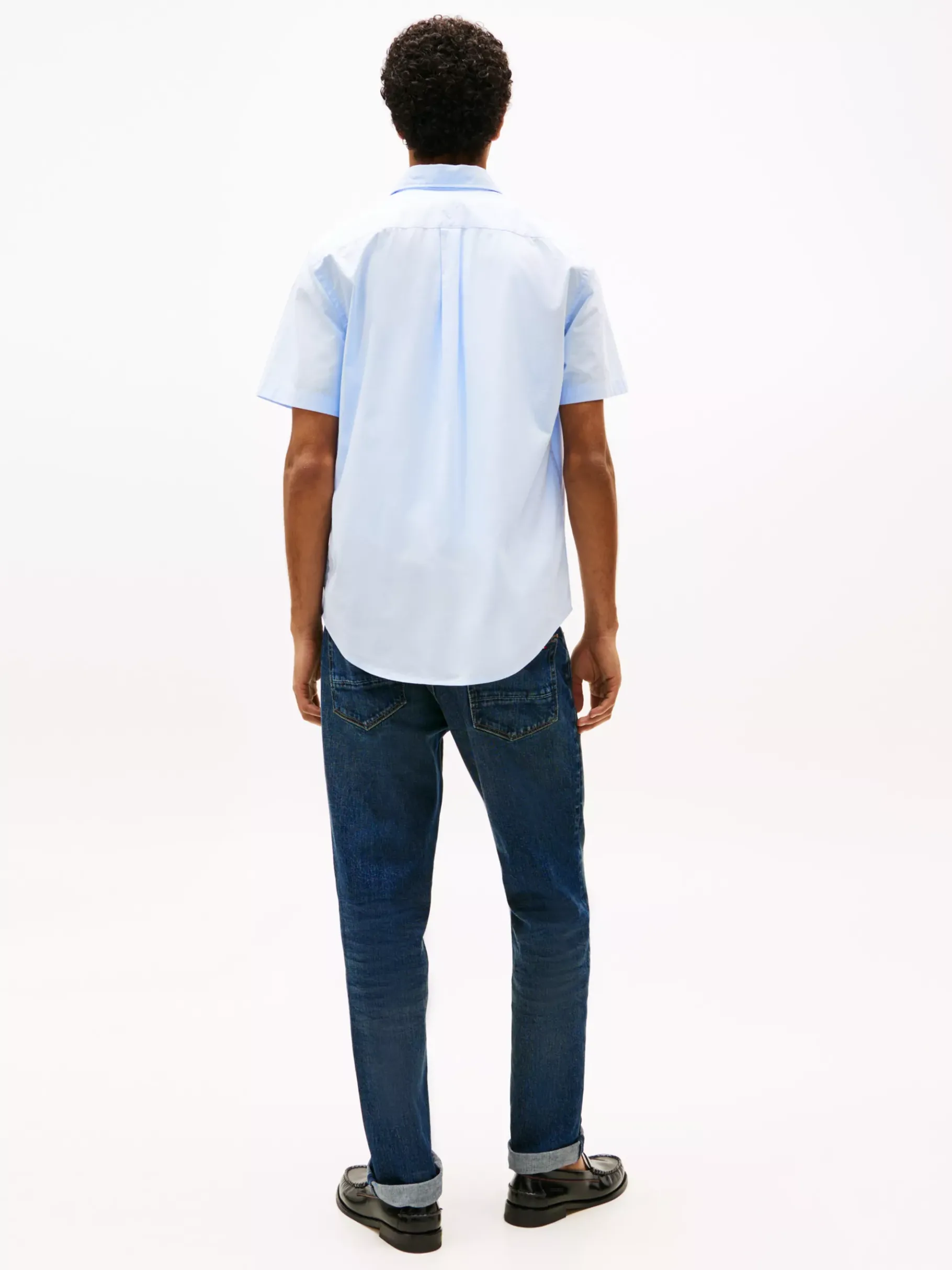 Tommy Hilfiger Regular Fit Kurzarm-Hemd SWEET BLUE Clearance