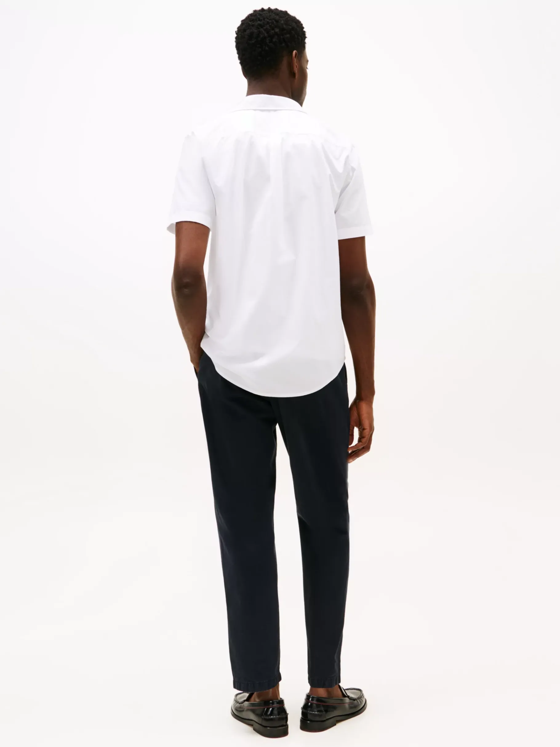 Tommy Hilfiger Regular Fit Kurzarm-Hemd OPTIC WHITE Best