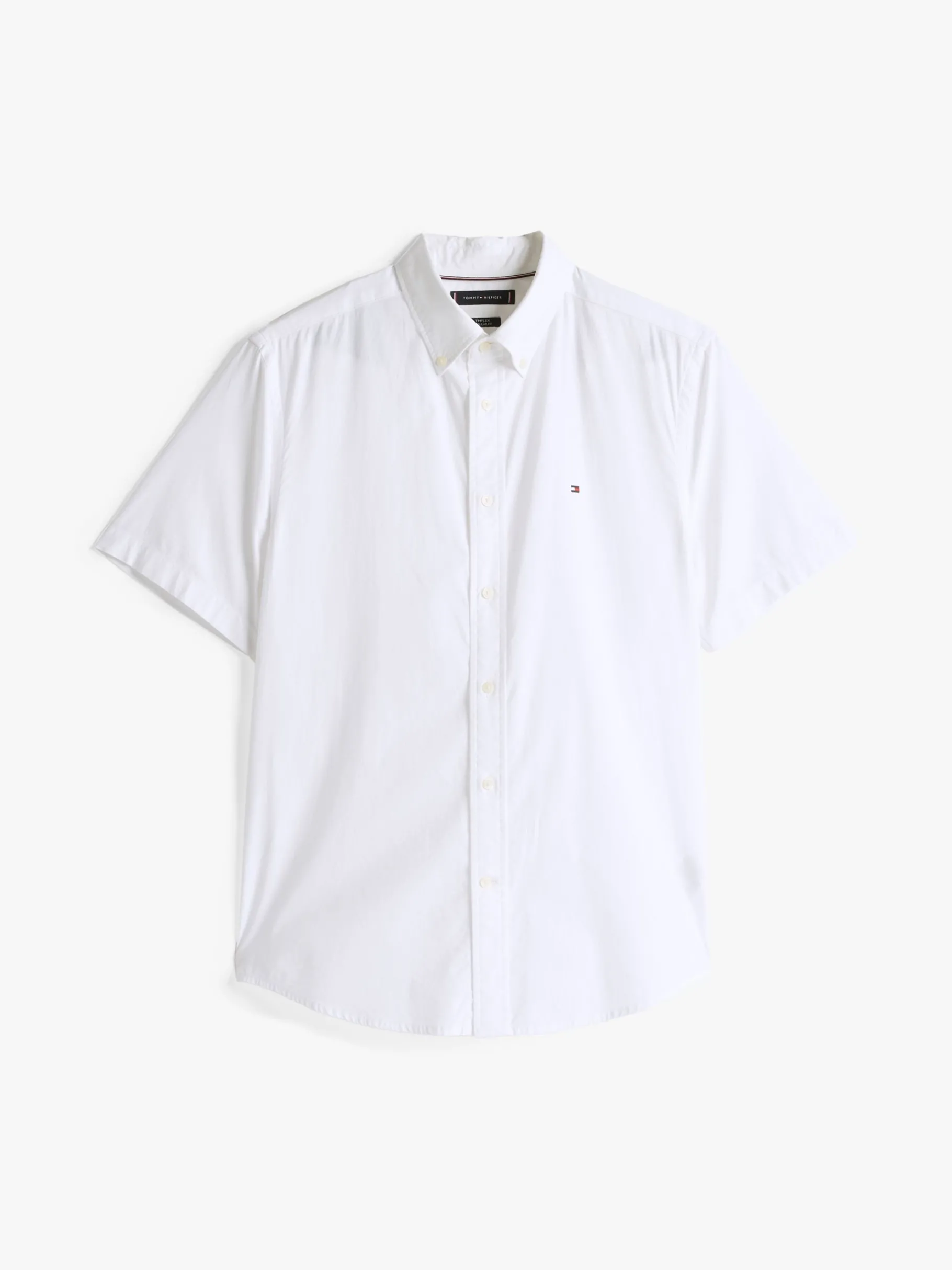 Tommy Hilfiger Regular Fit Kurzarm-Hemd OPTIC WHITE Best