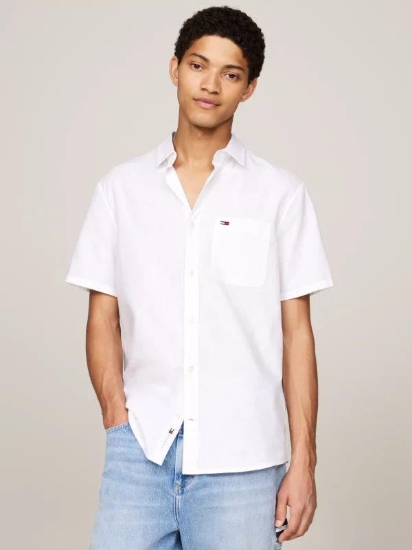 Tommy Hilfiger Regular Fit Kurzarmhend WHITE New