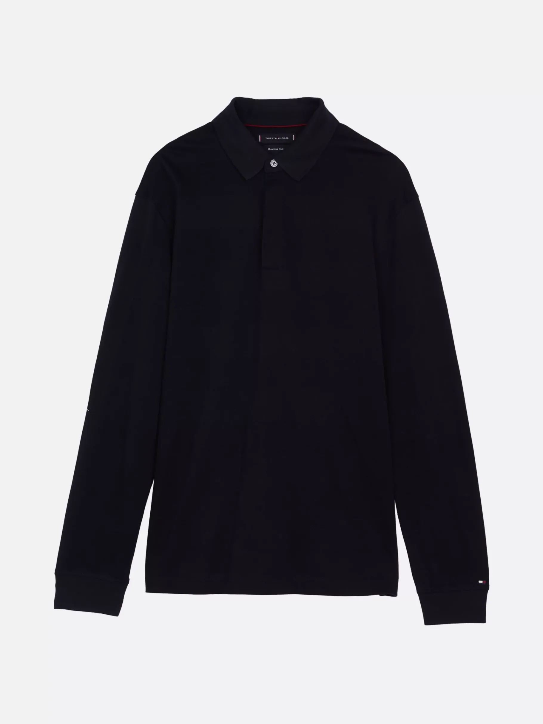 Tommy Hilfiger Regular Fit Langarm-Poloshirt DESERT SKY Flash Sale