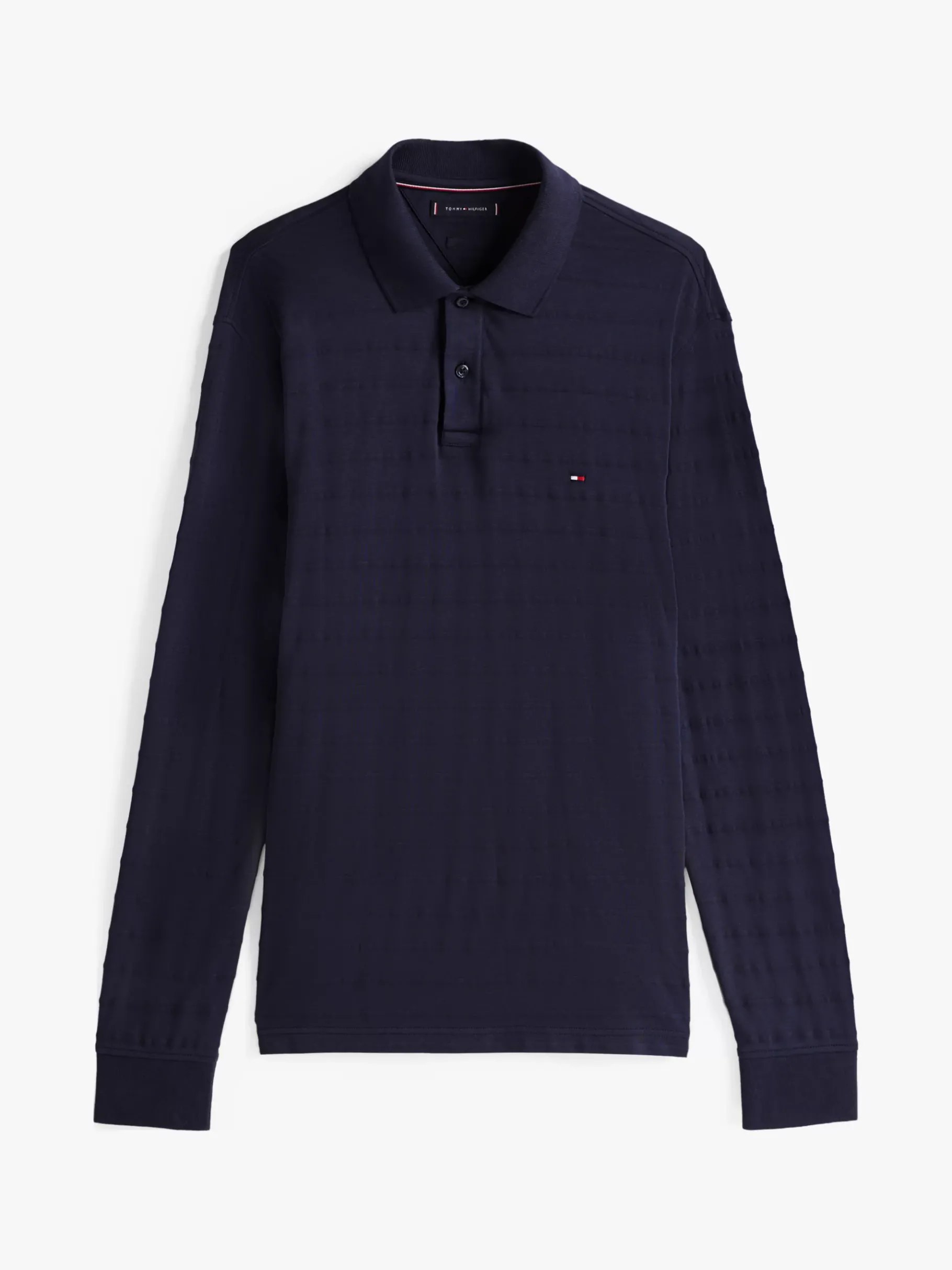 Tommy Hilfiger Regular Fit Langarm-Poloshirt NAVY Sale