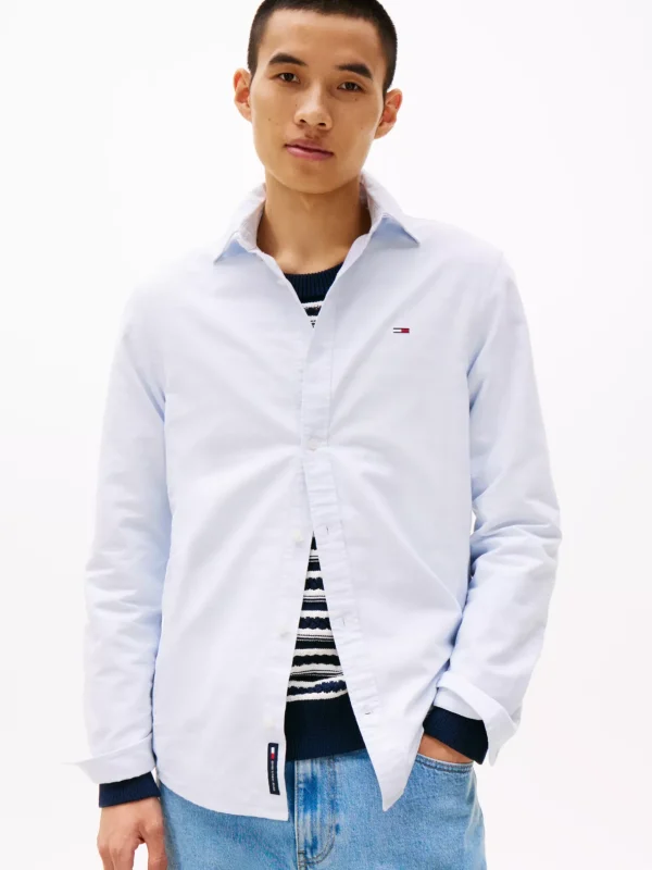 Tommy Hilfiger Regular Fit Oxford-Hemd SWEET BLUE Outlet
