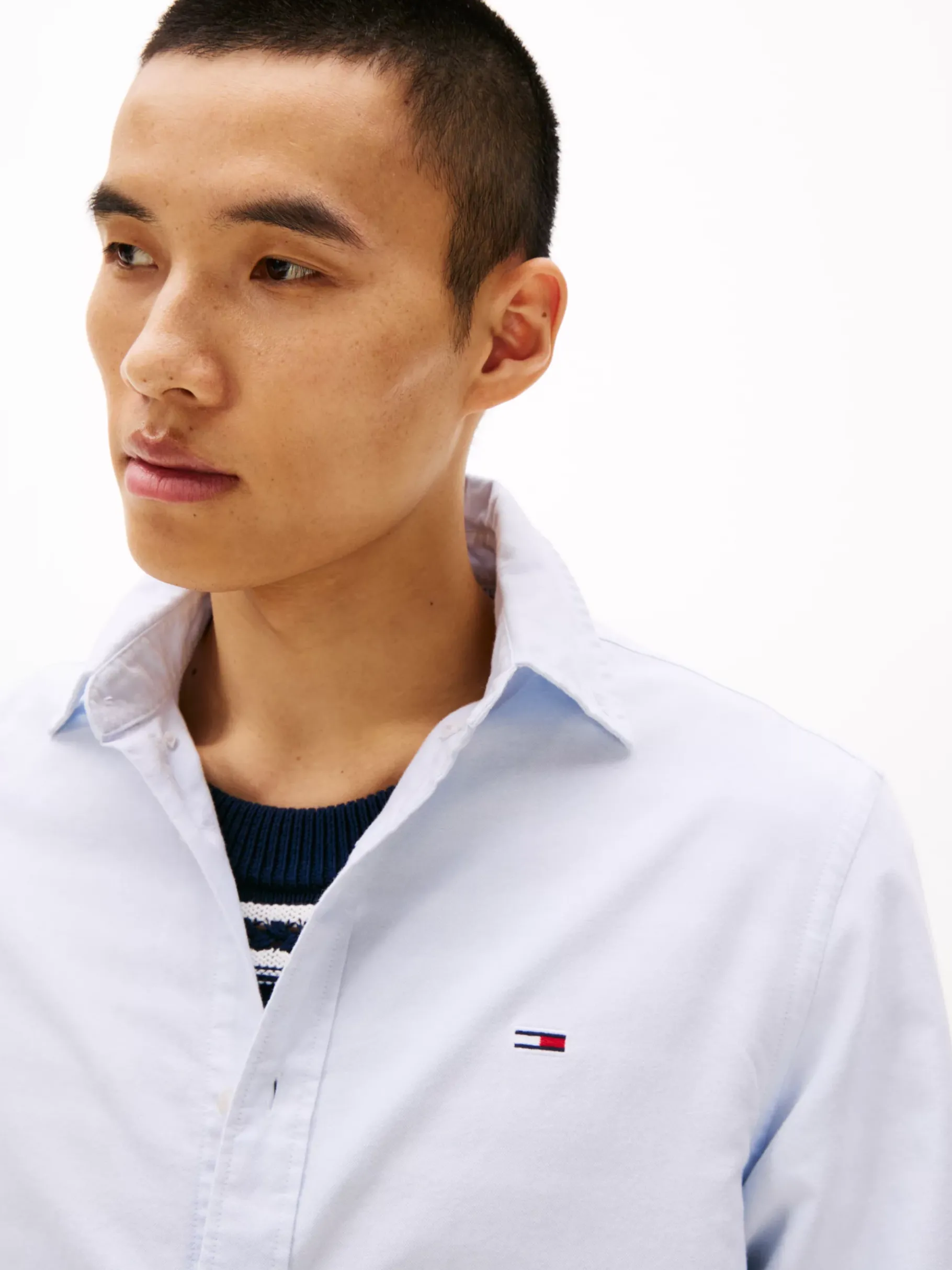 Tommy Hilfiger Regular Fit Oxford-Hemd SWEET BLUE Outlet