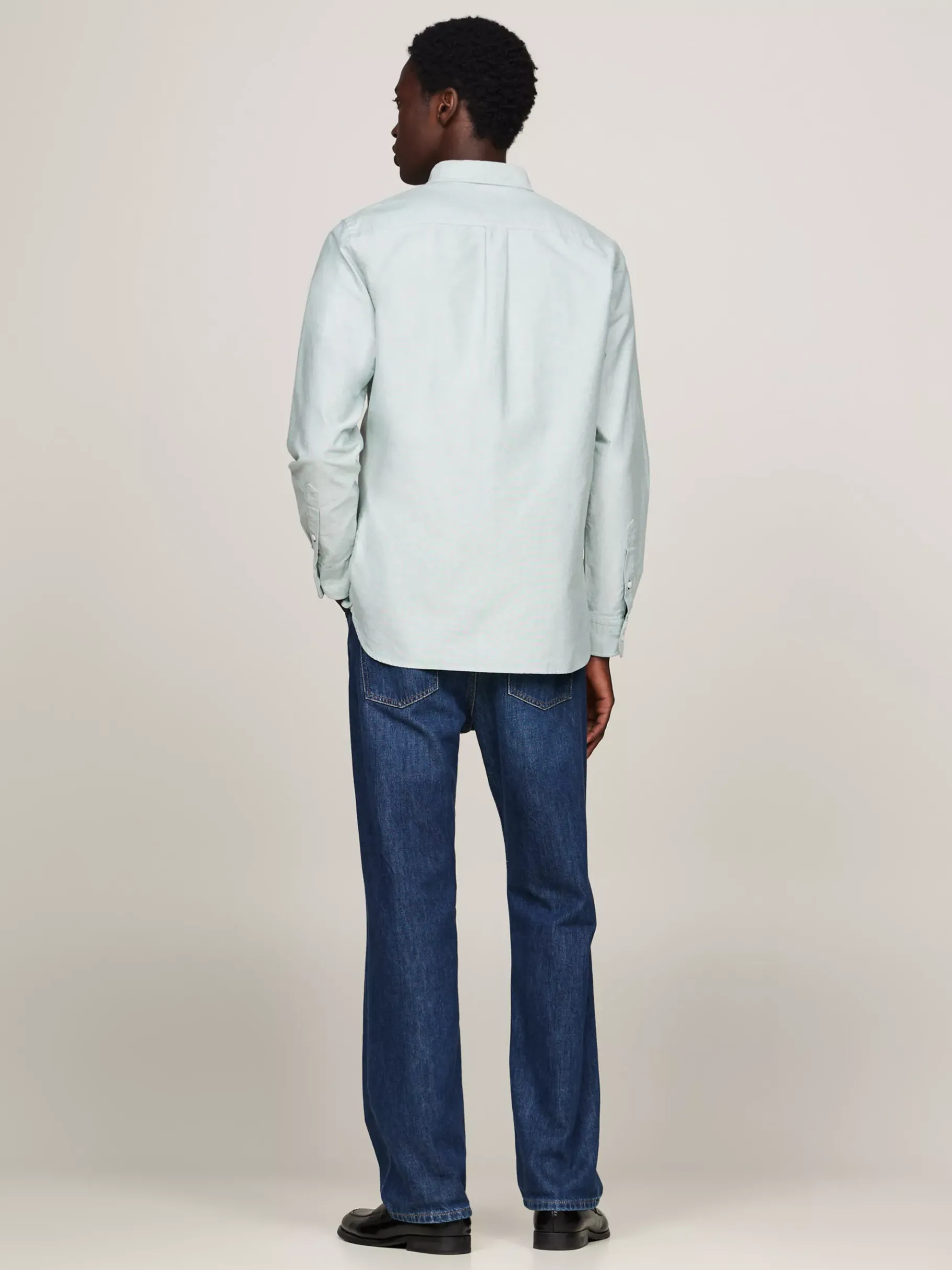 Tommy Hilfiger Regular Fit Oxford-Hemd ORNAMENTAL GREEN Best Sale