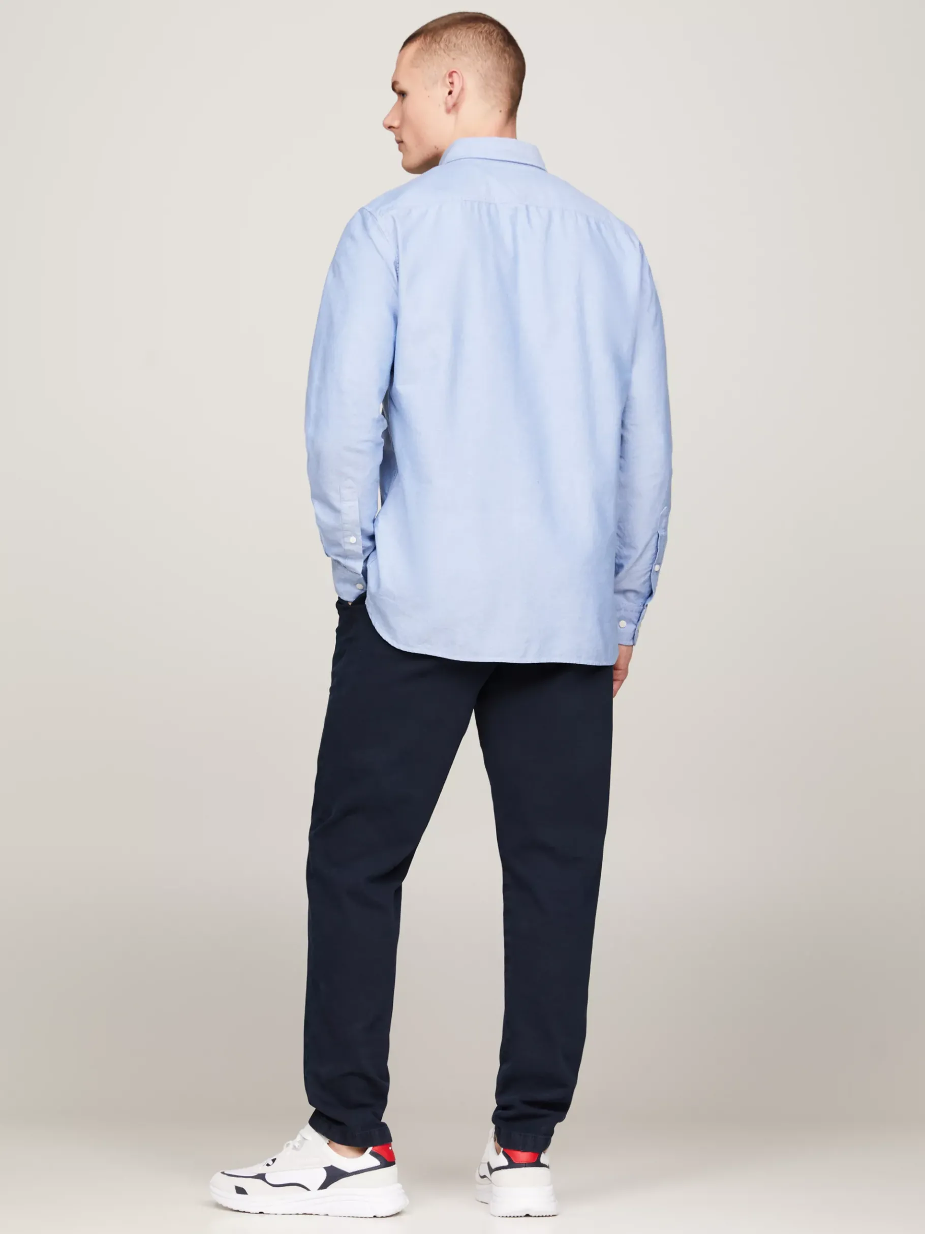 Tommy Hilfiger Regular Fit Oxford-Hemd SHIRT BLUE Cheap