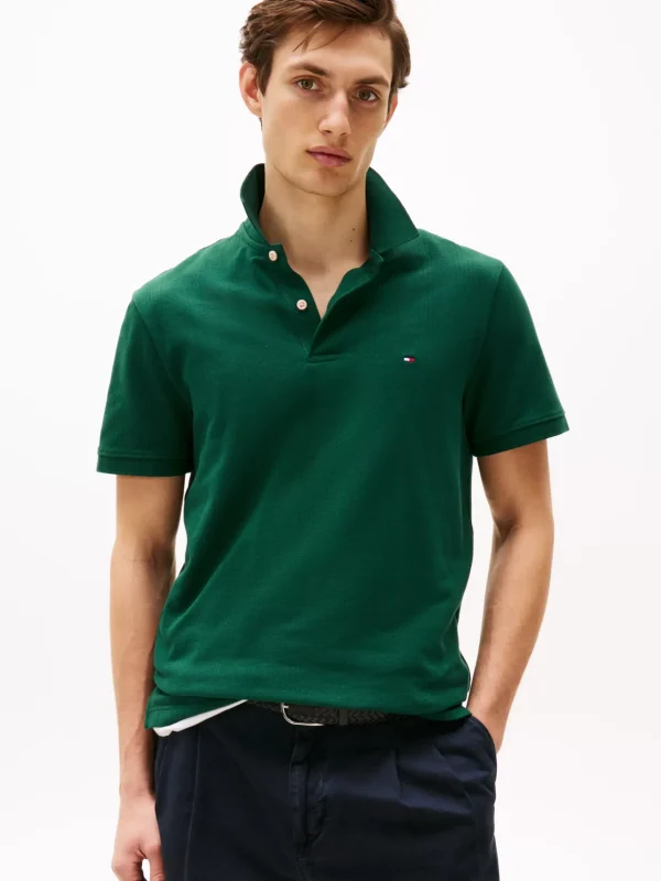 Tommy Hilfiger Regular Fit Poloshirt ORNAMENTAL GREEN Best Sale