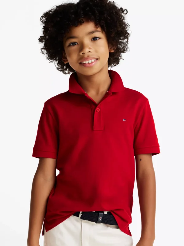 Tommy Hilfiger Regular Fit Poloshirt MEDIUM RED Discount
